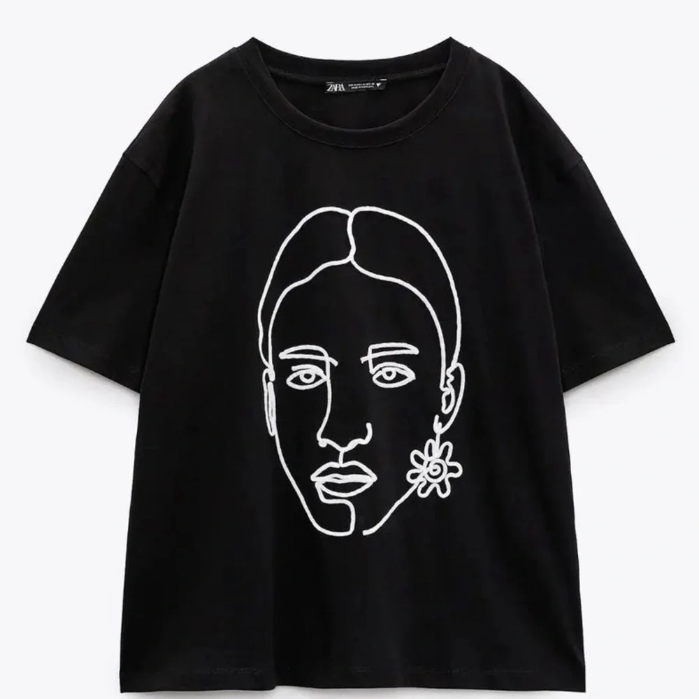 🟠 NWT ZARA TEE SIZE SMALL - Picture 1 of 6